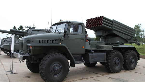 The Tornado-G multiple launch rocket  system - Sputnik International