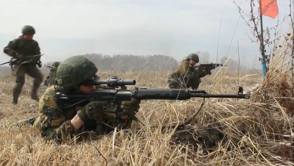 Drills of the Central Military District - Sputnik International