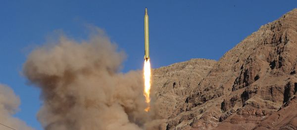 A long-range Qadr ballistic missile is launched in the Alborz mountain range in northern Iran on March 9, 2016. (File) A long-range Qadr ballistic missile is launched in the Alborz mountain range in northern Iran on March 9, 2016. (File) - Sputnik International
