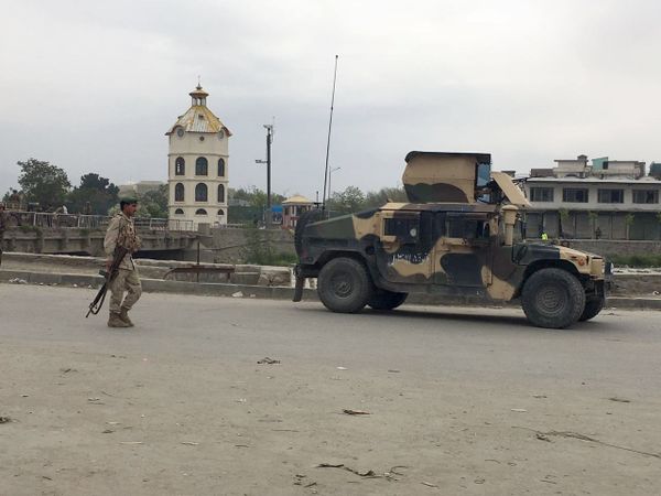 Afghan security forces respond to a Taliban-claimed suicide attack in Kabul, Afghanistan, Tuesday, April 19, 2016 Afghan security forces respond to a Taliban-claimed suicide attack in Kabul, Afghanistan, Tuesday, April 19, 2016 - Sputnik International