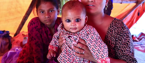 Nepal Earthquake Miracle Baby “ Sonies Awal” - Sputnik International