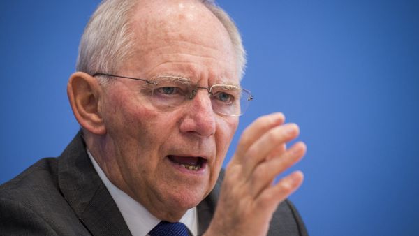 German finance minister Wolfgang Schaeuble speaks during a press conference on the 2017's budget in Berlin on March 23, 2016. German finance minister Wolfgang Schaeuble speaks during a press conference on the 2017's budget in Berlin on March 23, 2016. - Sputnik International