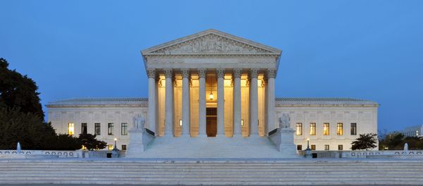Panorama of the west facade of United States Supreme Court Building in Washington - Sputnik International