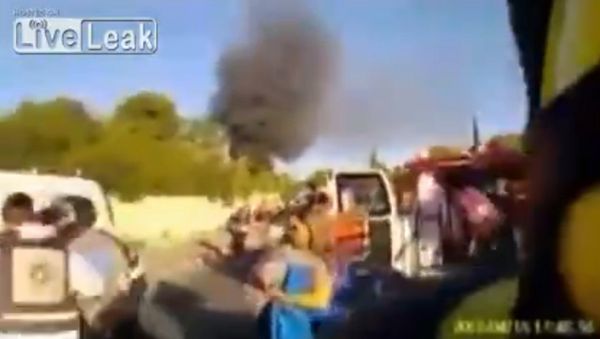 Firefighter Helmet cam footage - Sputnik International