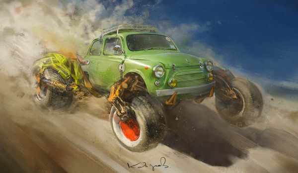 Apocalypse Now: Brand New Look of Soviet Cars - Sputnik International