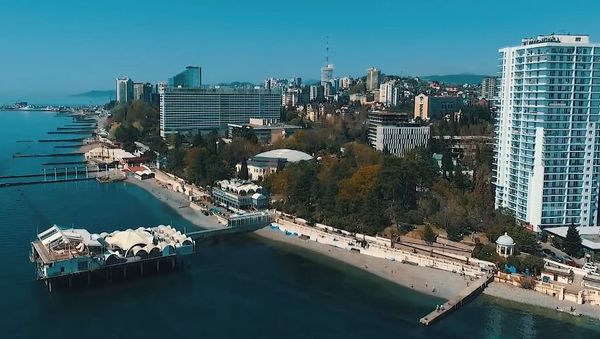 Aerial view of Sochi - Sputnik International