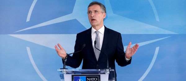 NATO Secretary General Jens Stoltenberg speaks after a NATO-Russia Council at the Alliance's headquarters in Brussels, Belgium, April 20, 2016. NATO Secretary General Jens Stoltenberg speaks after a NATO-Russia Council at the Alliance's headquarters in Brussels, Belgium, April 20, 2016. - Sputnik International