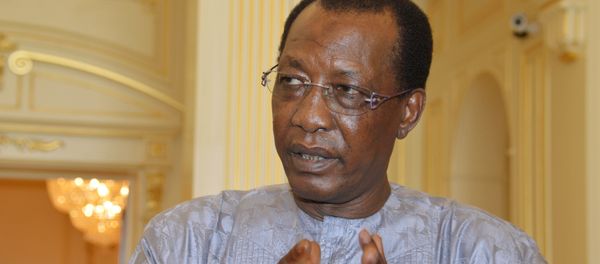 Chadian President Idriss Deby answers questions from journalists at the presidential palace in N'Djamena, Chad, April 20, 2016. Chadian President Idriss Deby answers questions from journalists at the presidential palace in N'Djamena, Chad, April 20, 2016. - Sputnik International