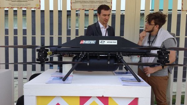An octocopter made by the Russian company NELK An octocopter made by the Russian company NELK - Sputnik International