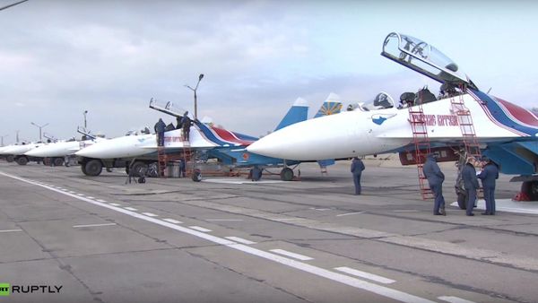 Top Class Pilots Get Ready for Victory Day Parade in Moscow - Sputnik International