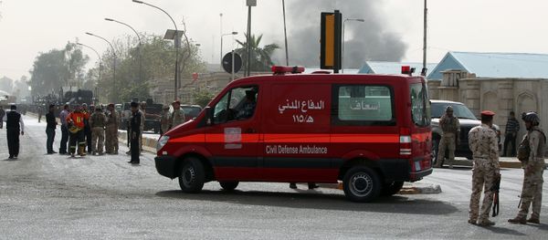 An ambulance arrives at the scene of a bomb attack in Baghdad. File photo - Sputnik International