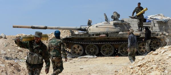 Syrian Army liberates city of al-Qaryatayn from militants Syrian Army liberates city of al-Qaryatayn from militants - Sputnik International