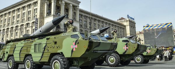 9K79 Tochka-U shorter-range missile systems of the Ukrainian Armed Forces - Sputnik International