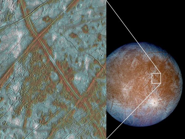 Jupiter's moon Europa Jupiter's moon Europa - Sputnik International