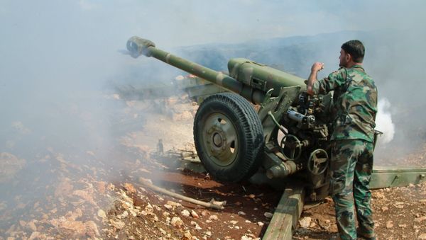 A Syrian Arab Army soldier - Sputnik International