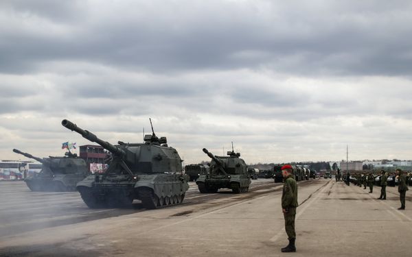 Self-propelled artillery systems Koalitsiya-SV Self-propelled artillery systems Koalitsiya-SV - Sputnik International