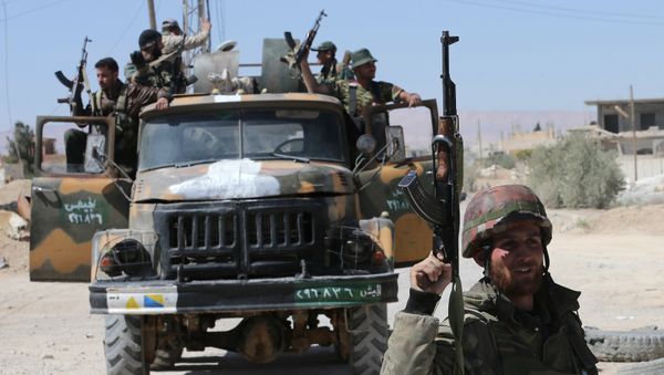 Syrian soldiers (File) - Sputnik International