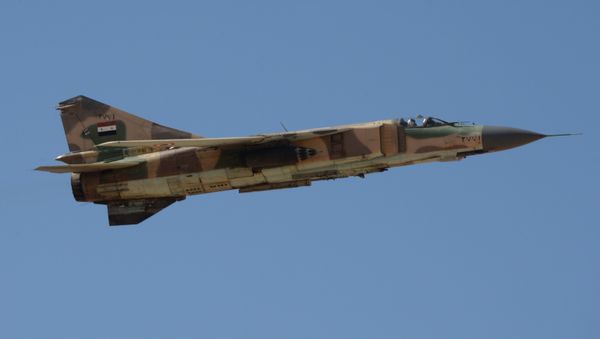 Syrian army's Mig-23 jet - Sputnik International