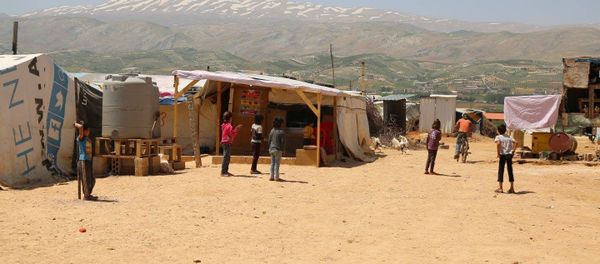 Refugee camp - Sputnik International
