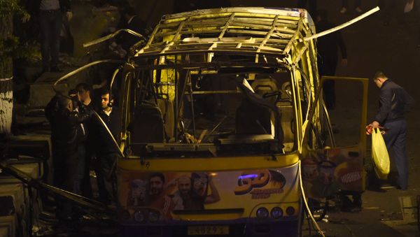Armenian Bus Blast - Sputnik International