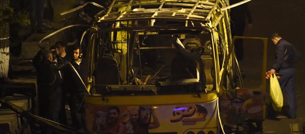 Armenian Bus Blast Armenian Bus Blast - Sputnik International