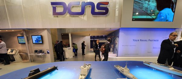 DCNS booth - Sputnik International