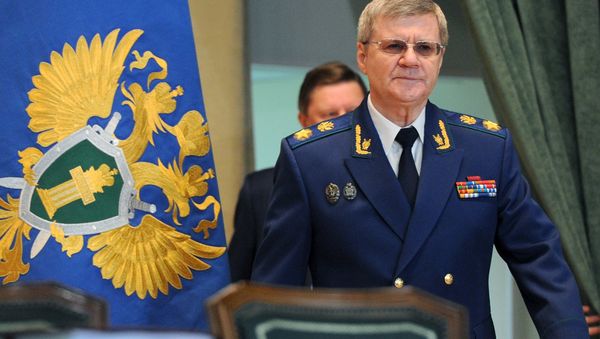President Vladimir Putin participates in Prosecutor General's Office Board extended meeting - Sputnik International