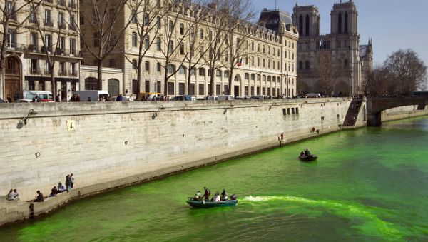 Wild Imaginings: Rivers in France Turn Green, Shock Locals - Sputnik International