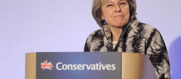 Britain's Home Secretary, Theresa May, addresses the Conservative Spring Forum in central London, Britain April 9, 2016. Britain's Home Secretary, Theresa May, addresses the Conservative Spring Forum in central London, Britain April 9, 2016. - Sputnik International