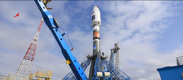 Vostochny Cosmodrone in Amur Region Soyuz-2.1a launch preparations (Screenshot from YouTube) Vostochny Cosmodrone in Amur Region Soyuz-2.1a launch preparations (Screenshot from YouTube) - Sputnik International