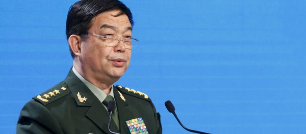 Chinese Defence Minister Chang Wanquan delivers a speech as he attends the 5th Moscow Conference on International Security (MCIS) in Moscow, Russia, April 27, 2016. Chinese Defence Minister Chang Wanquan delivers a speech as he attends the 5th Moscow Conference on International Security (MCIS) in Moscow, Russia, April 27, 2016. - Sputnik International