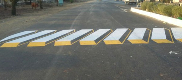 Virtual Safety: India To Paint 3D Speed-Bumbs on Highways and Busy Roads Virtual Safety: India To Paint 3D Speed-Bumbs on Highways and Busy Roads - Sputnik International