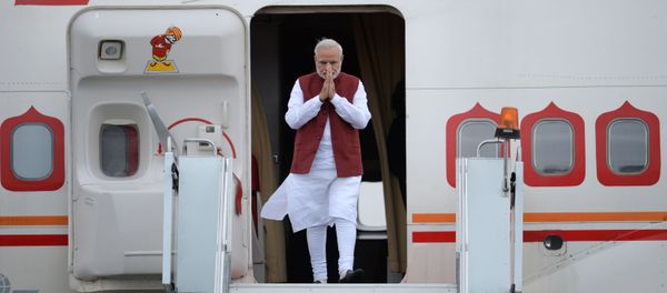 Narendra Modi arrived in Ufa Narendra Modi arrived in Ufa - Sputnik International