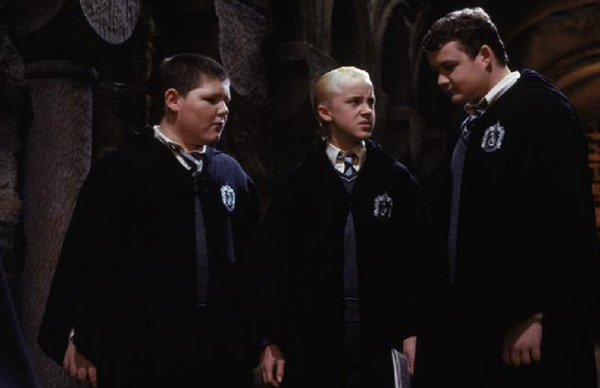 Josh Herdman (right) as Gregory Goyle in a Harry Potter movie Josh Herdman (right) as Gregory Goyle in a Harry Potter movie - Sputnik International