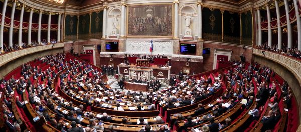 General view of the French National Assembly - Sputnik International