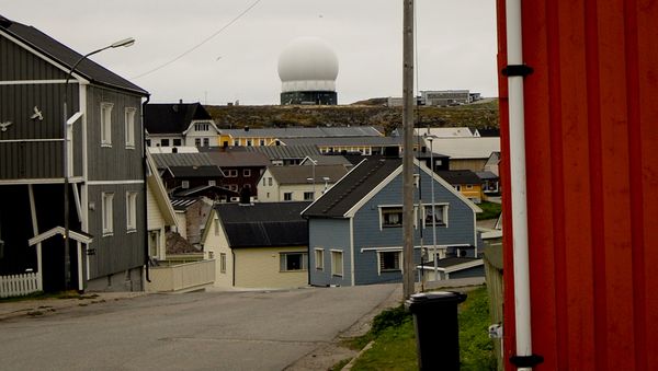 The Globus II Radar station (centre) is seen in Vardoe, northern Norway - Sputnik International