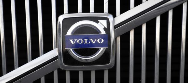The logo of the Swedish car manufacturer Volvo is pictured on a car in Gothenburg, southwestern Sweden The logo of the Swedish car manufacturer Volvo is pictured on a car in Gothenburg, southwestern Sweden - Sputnik International