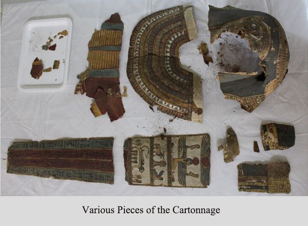 Various Pieces of the Cartonnage  - Sputnik International