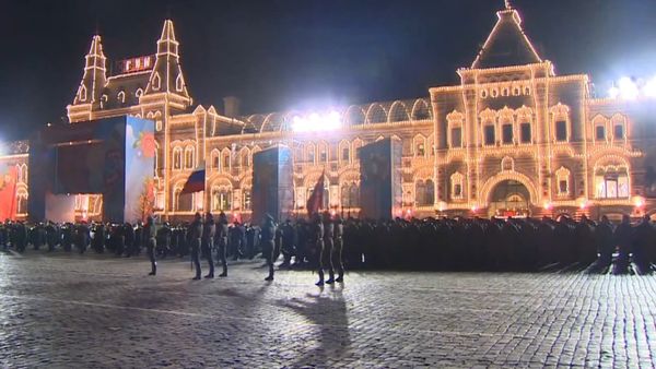 Night Rehearsal of V-Day Parade in Moscow - Sputnik International