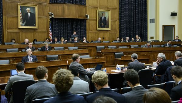 People listen during a hearing of the House Foreign Affairs Committee in Washington, DC. (File) People listen during a hearing of the House Foreign Affairs Committee in Washington, DC. (File) - Sputnik International