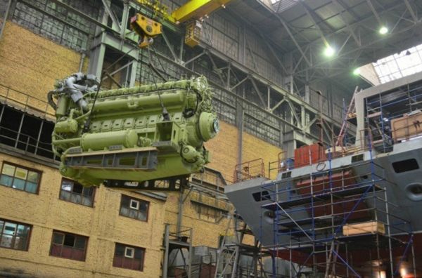 Engines for the Gremyashchy corvette  - Sputnik International
