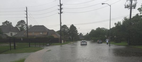 In this April 18, 2016 a view of flooded streets in the Kelliwood Park neighborhood of Katy, Texas. In this April 18, 2016 a view of flooded streets in the Kelliwood Park neighborhood of Katy, Texas. - Sputnik International