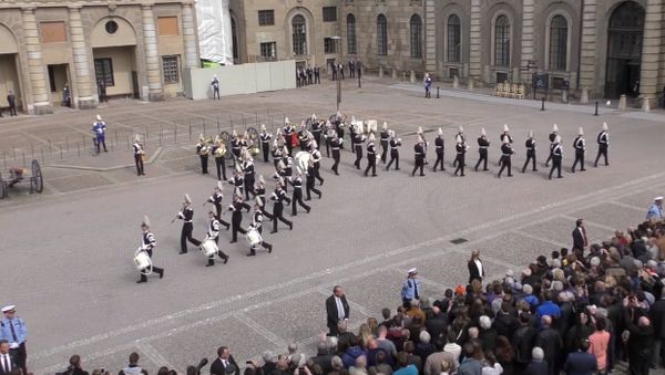 Swedish Military Band Performs 'Dancing Queen' - Sputnik International