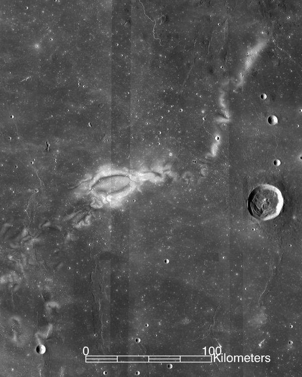 This is an image of the Reiner Gamma lunar swirl from NASA's Lunar Reconnaissance Orbiter This is an image of the Reiner Gamma lunar swirl from NASA's Lunar Reconnaissance Orbiter - Sputnik International