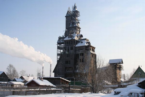 Nikolai Sutyagin's house in Arkhangelsk (demolished) - Sputnik International
