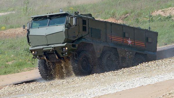 A Typhoon-K armored vehicle displayed in the run-up to the Army-2015 international military-technical forum in the Moscow Region - Sputnik International