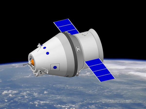 Conceptual drawing of the Federatsiya ('Federation') spacecraft. Conceptual drawing of the Federatsiya ('Federation') spacecraft. - Sputnik International