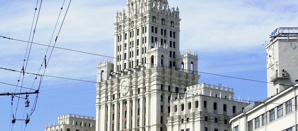 The Red Gates Administrative Building, which previously housed the Ministry of Transport Machine Building Industry The Red Gates Administrative Building, which previously housed the Ministry of Transport Machine Building Industry - Sputnik International
