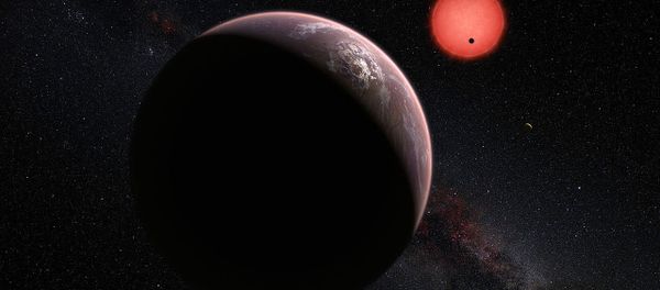 Download original file4000 × 2800 px jpg View in browser You need to attribute the author Show me how This artist’s impression shows an imagined view of the three planets orbiting an ultracool dwarf star just 40 light-years from Earth that were discovered using the TRAPPIST telescope at ESO’s La Silla Observatory. Download original file4000 × 2800 px jpg View in browser You need to attribute the author Show me how This artist’s impression shows an imagined view of the three planets orbiting an ultracool dwarf star just 40 light-years from Earth that were discovered using the TRAPPIST telescope at ESO’s La Silla Observatory. - Sputnik International