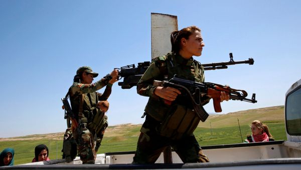 Meet the Brave Yazidi Amazons Who are Sending Daesh to Hell - Sputnik International